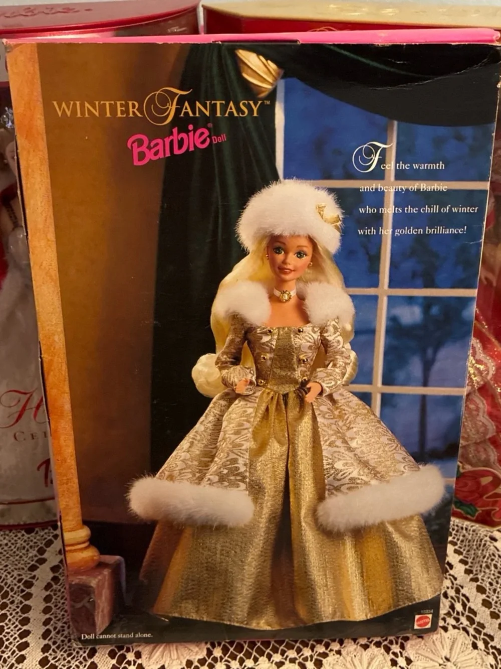 Barbie Gold and White Winter Fantasy Special Edition